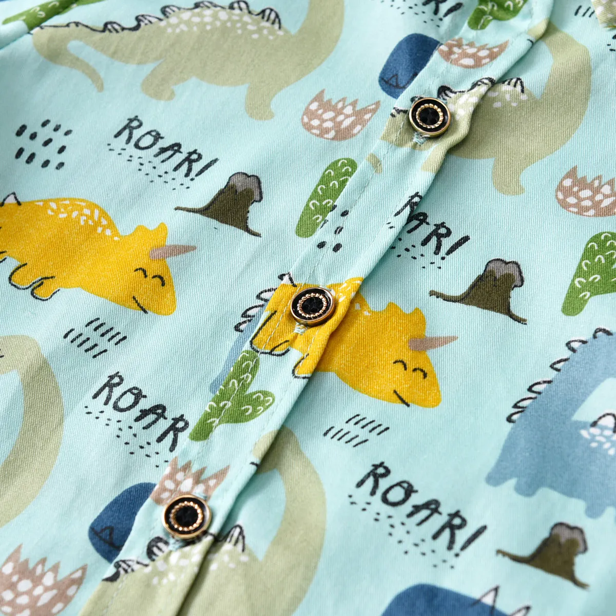2 Pieces Set Baby Kid Boys Dressy Birthday Party Letters Dinosaur Bow Print Shirts And Solid Color Jeans Wholesale 211109682