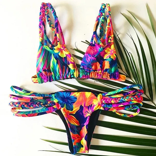 2019 Biquini Bathing Suit Brazilian Bikini Set