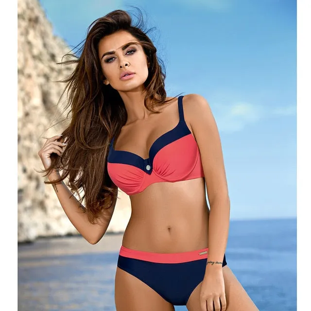 2019 Europe Vintage Women Bikini Set
