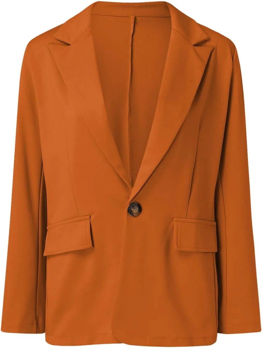 2023 Women's Two Piece Lapels Suit Set Office Business Long Sleeve Button Formal Blazers   Pant Suit Slim Loose Jacket Suit
