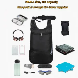 20L Water Resistant Hiking Daypack Lightweight Packable Backpack for Travel Camping Outdoor (ORANGE)