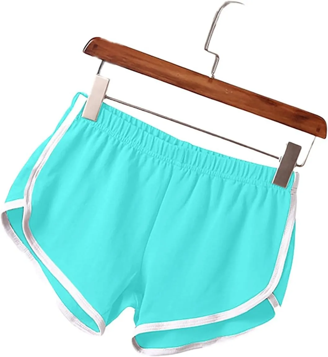 3 PC Shorts for Women 2024 Casual Summer Sports Yoga Shorts Workout Running Shorts Loose Breathable Beach Pant