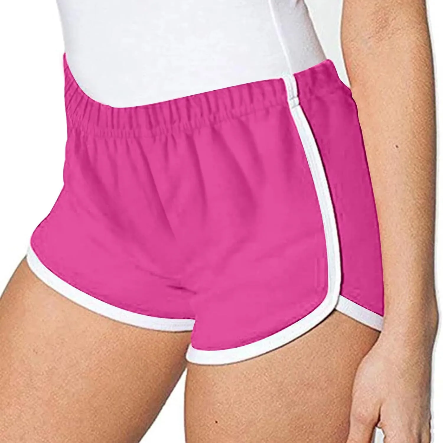 3 PC Shorts for Women 2024 Casual Summer Sports Yoga Shorts Workout Running Shorts Loose Breathable Beach Pant