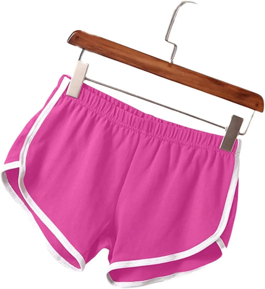 3 PC Shorts for Women 2024 Casual Summer Sports Yoga Shorts Workout Running Shorts Loose Breathable Beach Pant
