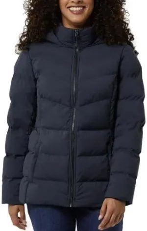 32 Degrees Women's Hooded Quilted Jacket Winter Coat Outerwear with Pockets