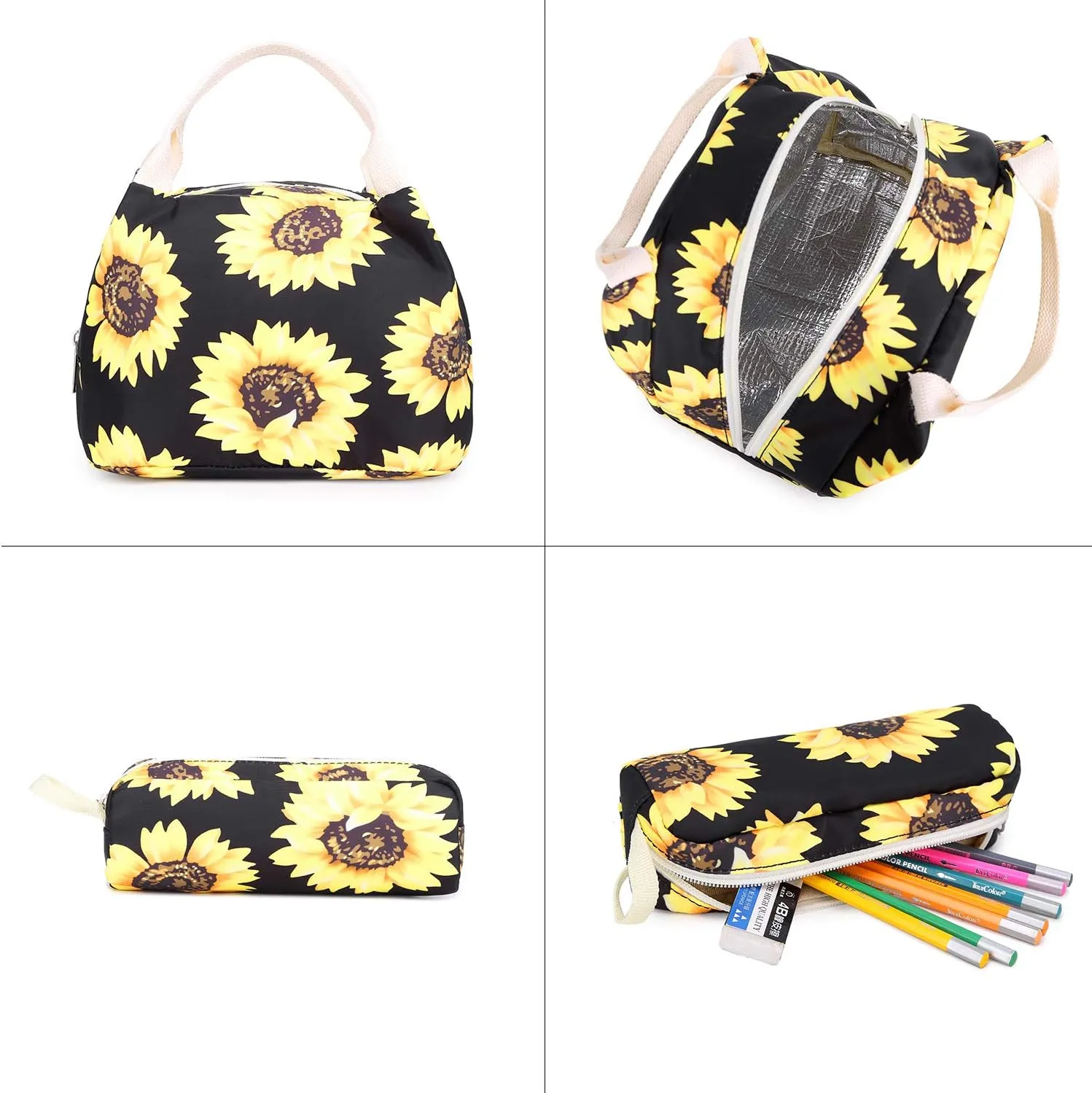 Abshoo Lightweight Water Resistant Backpacks for Teen Girls School Backpack with Lunch Bag