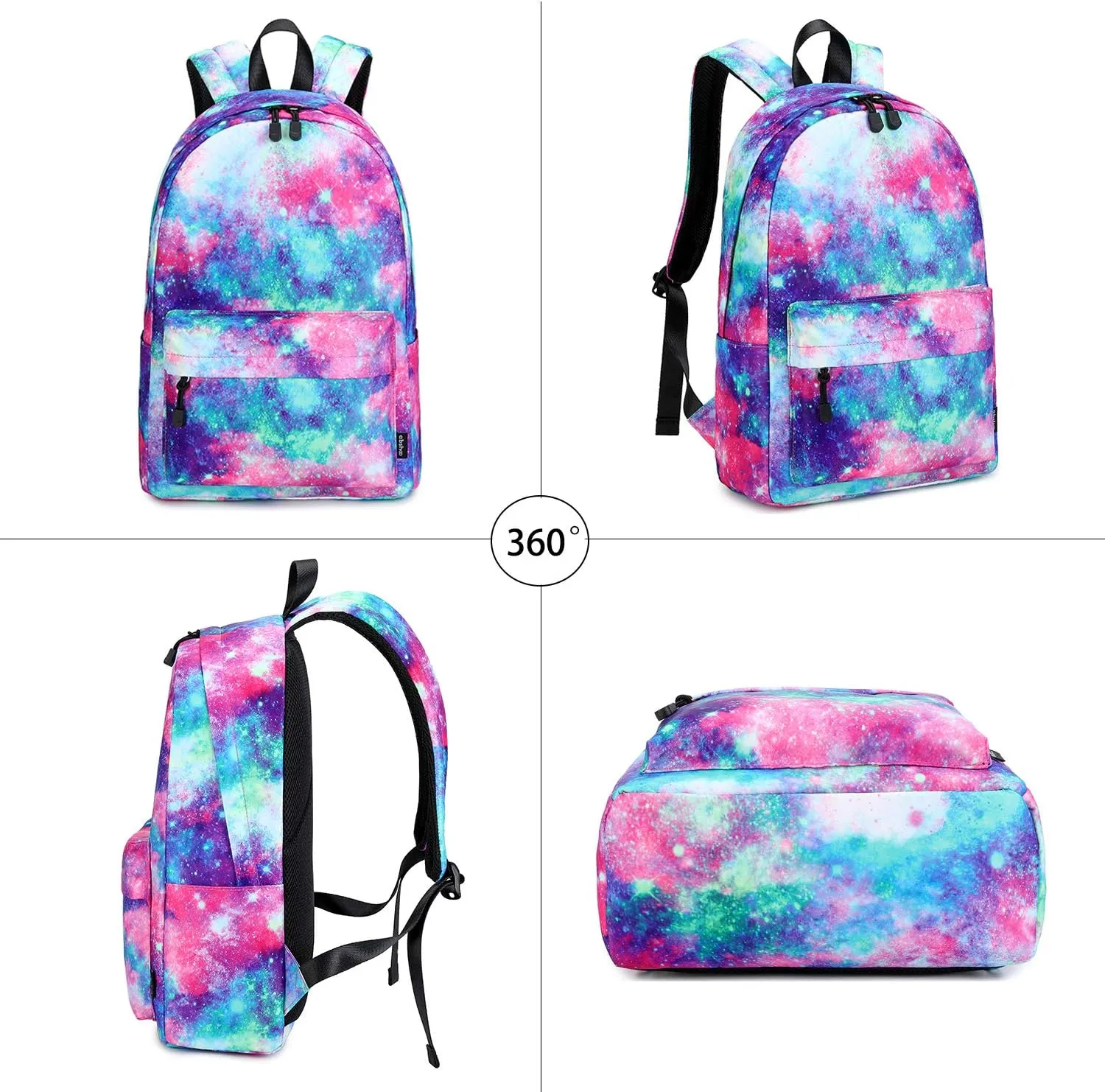 Abshoo Lightweight Water Resistant Backpacks for Teen Girls School Backpack with Lunch Bag