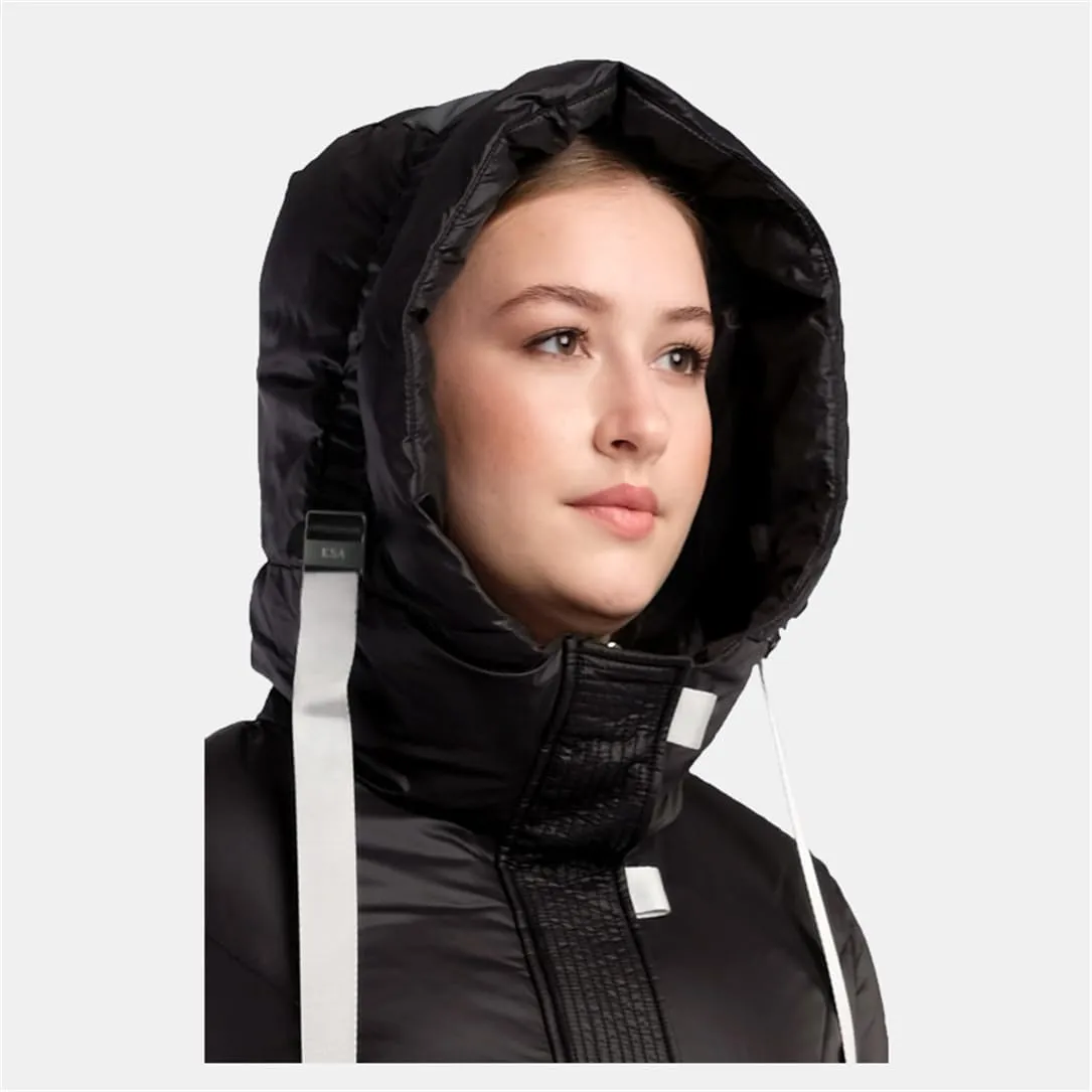 Adhdyuud Women Down Jacket Coat Padded Quilted Parka Thickened Warm Cotton Outerwear
