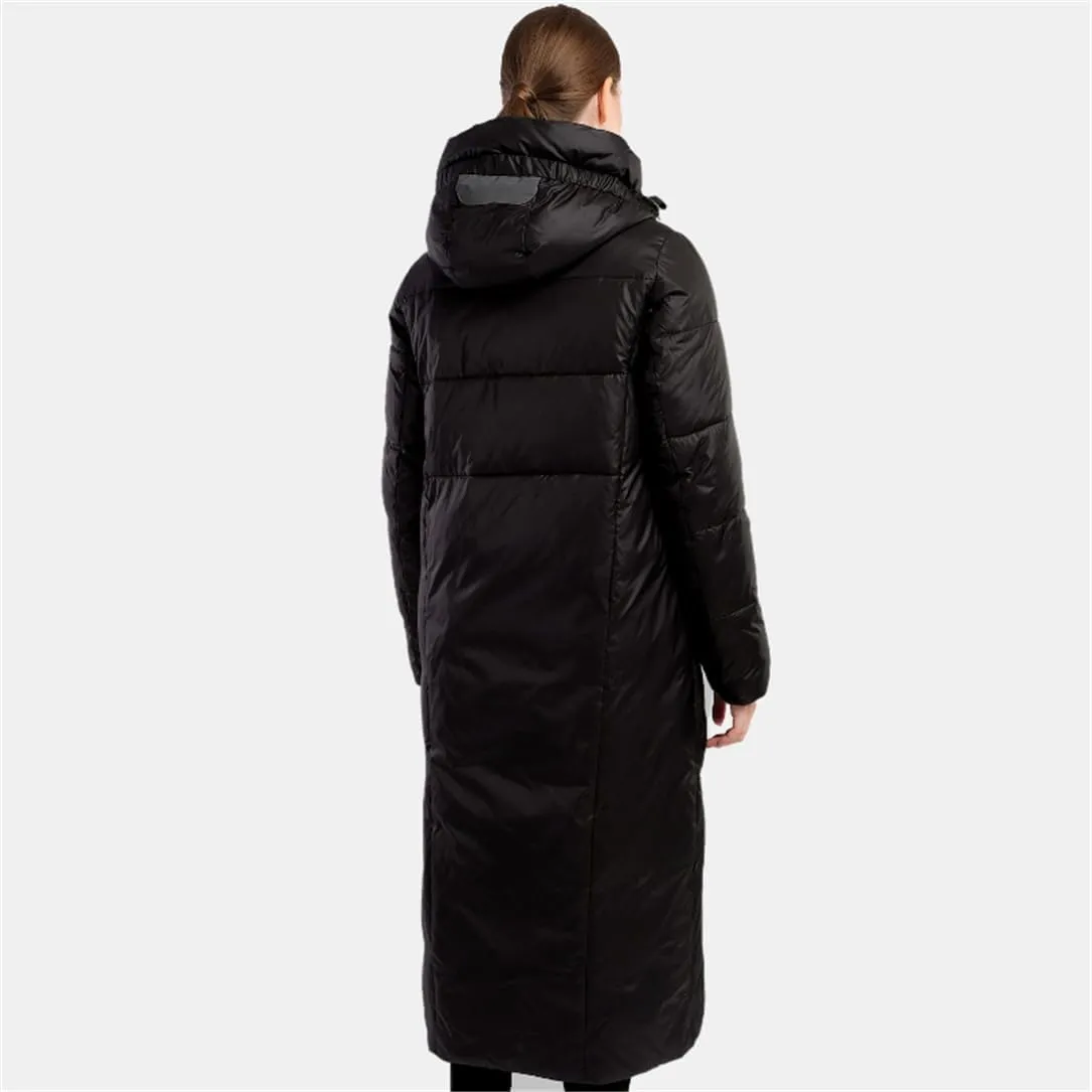 Adhdyuud Women Down Jacket Coat Padded Quilted Parka Thickened Warm Cotton Outerwear