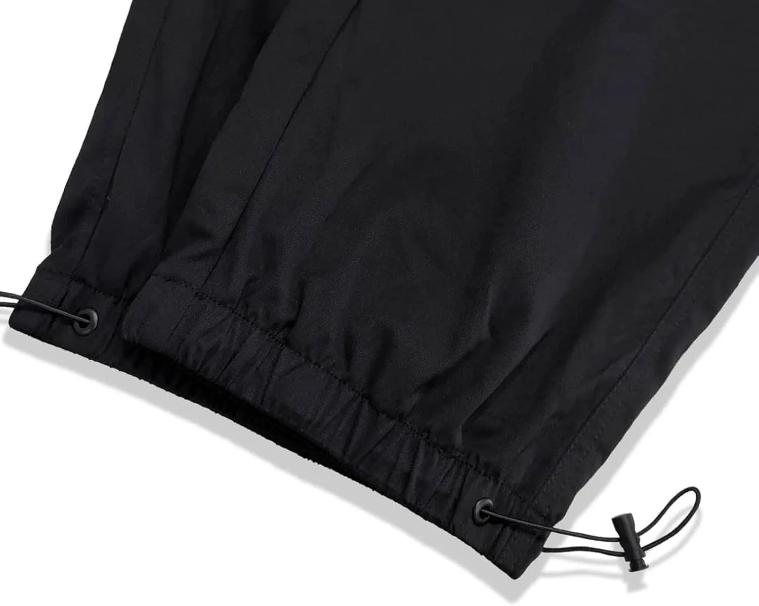 Alalaso Men's Baggy Cargo Pants Trendy Casual Parachute Pants Loose Fit Harem Joggers with Pockets for Streetwear