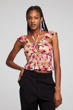 Alessia Poppy Floral Blouse