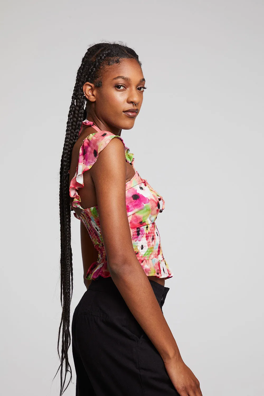 Alessia Poppy Floral Blouse