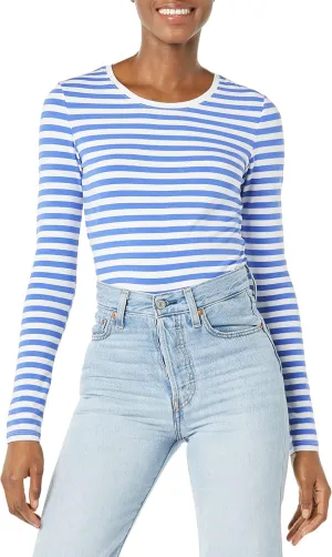 Amazon Essentials Women's Classic-Fit Long-Sleeve Crewneck T-Shirt (Available in Plus Size)