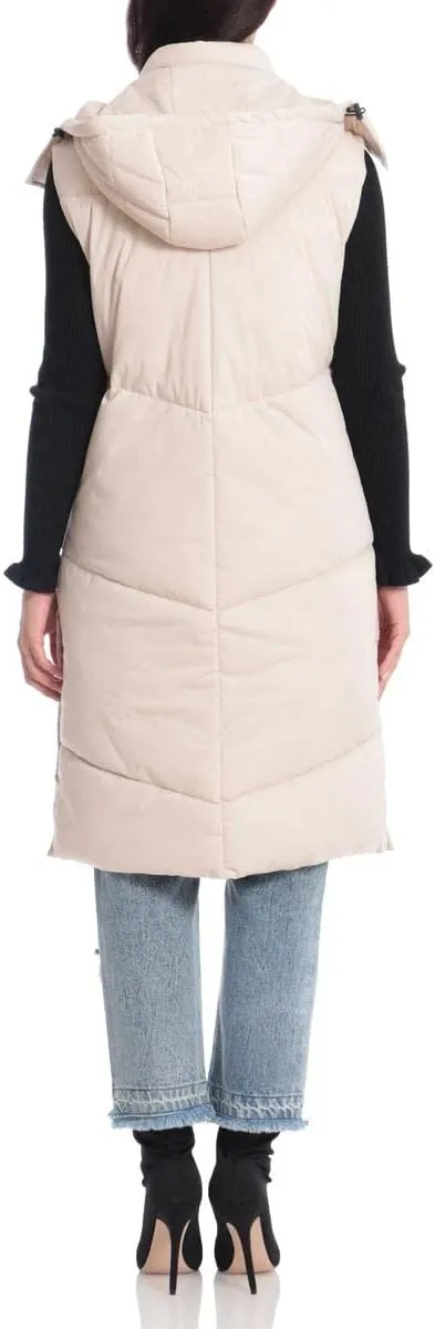 Aves Les Filles Women's Quilted Longline Puffer Vest