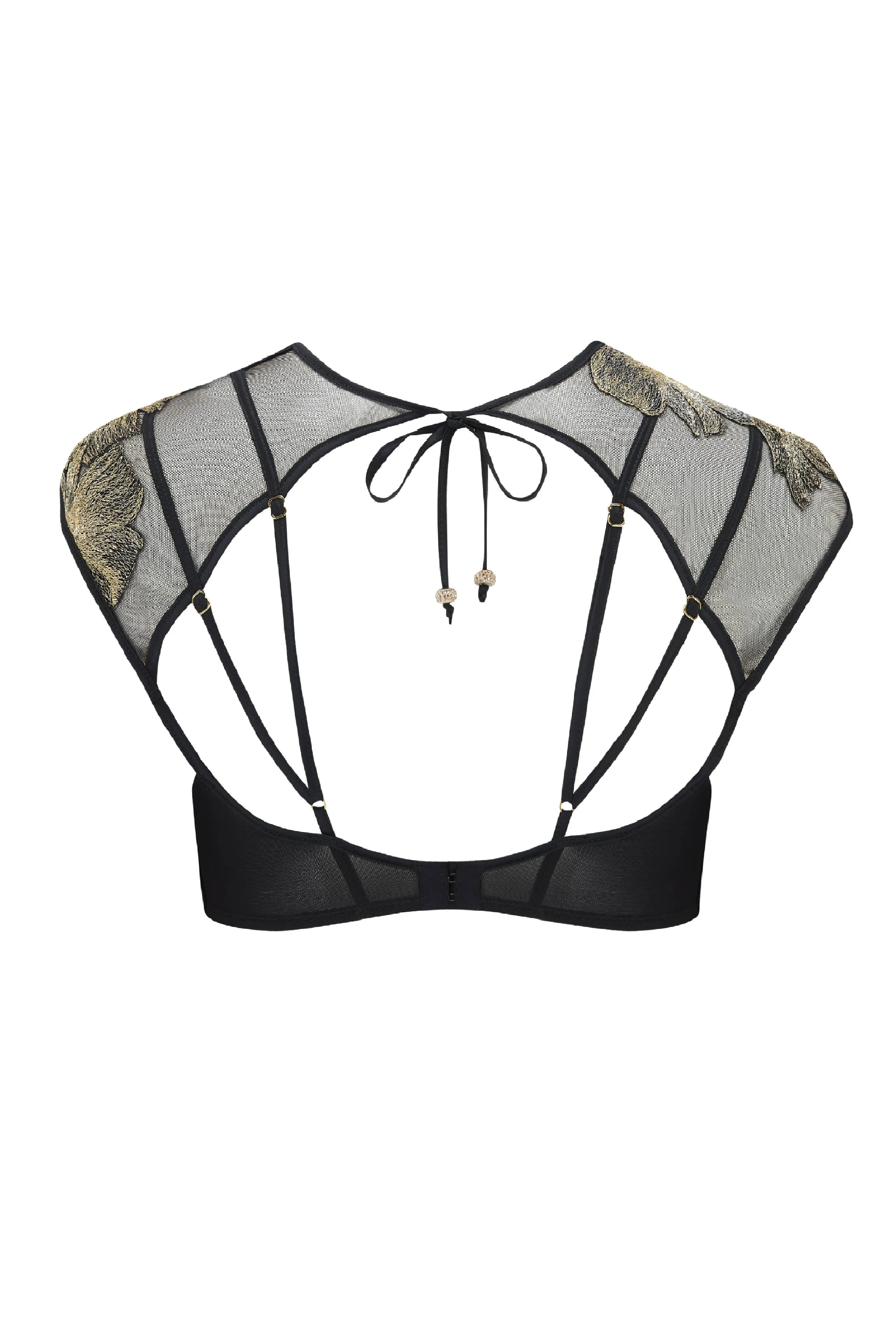 Ayako High Neck Underwired Bra