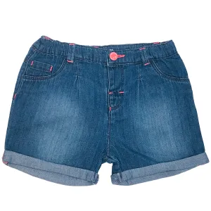 Baby Girl's Denim Chambray shorts