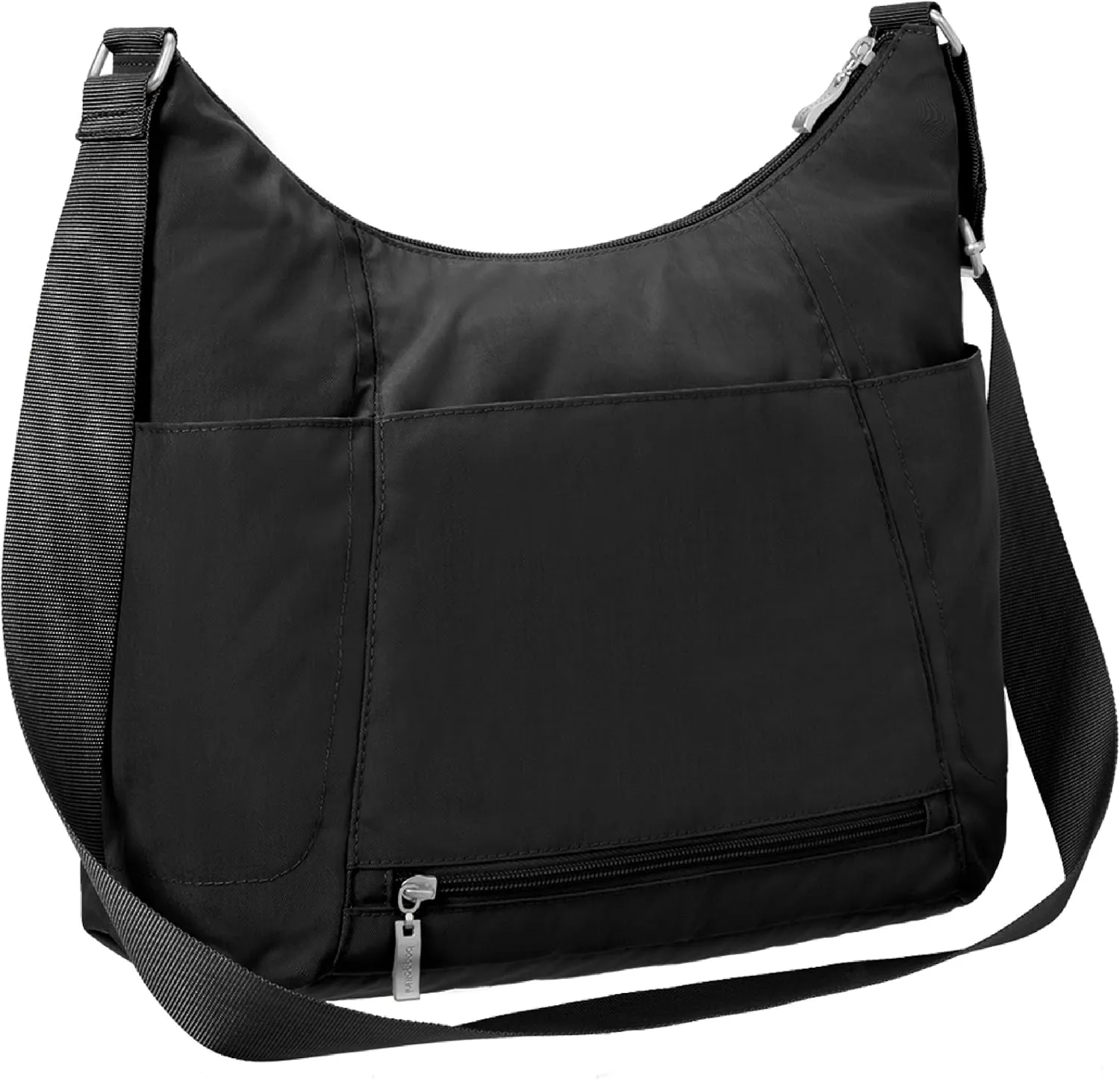 Baggallini Hobo Tote - Lightweight, Water-Resistant Travel Purse With Multiple Pockets and Removable Wristlet