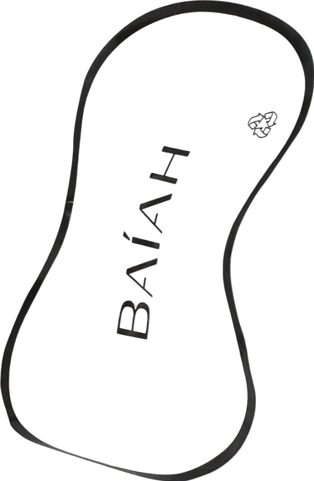 Baiah White The Siren Plunge Swimsuit UK S