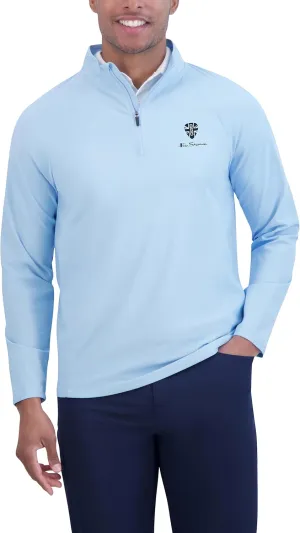 Ben Sherman Men's Quarter Zip Pullover Sweater  Lightweight, Casual, Work, Golf & Everyday Wear