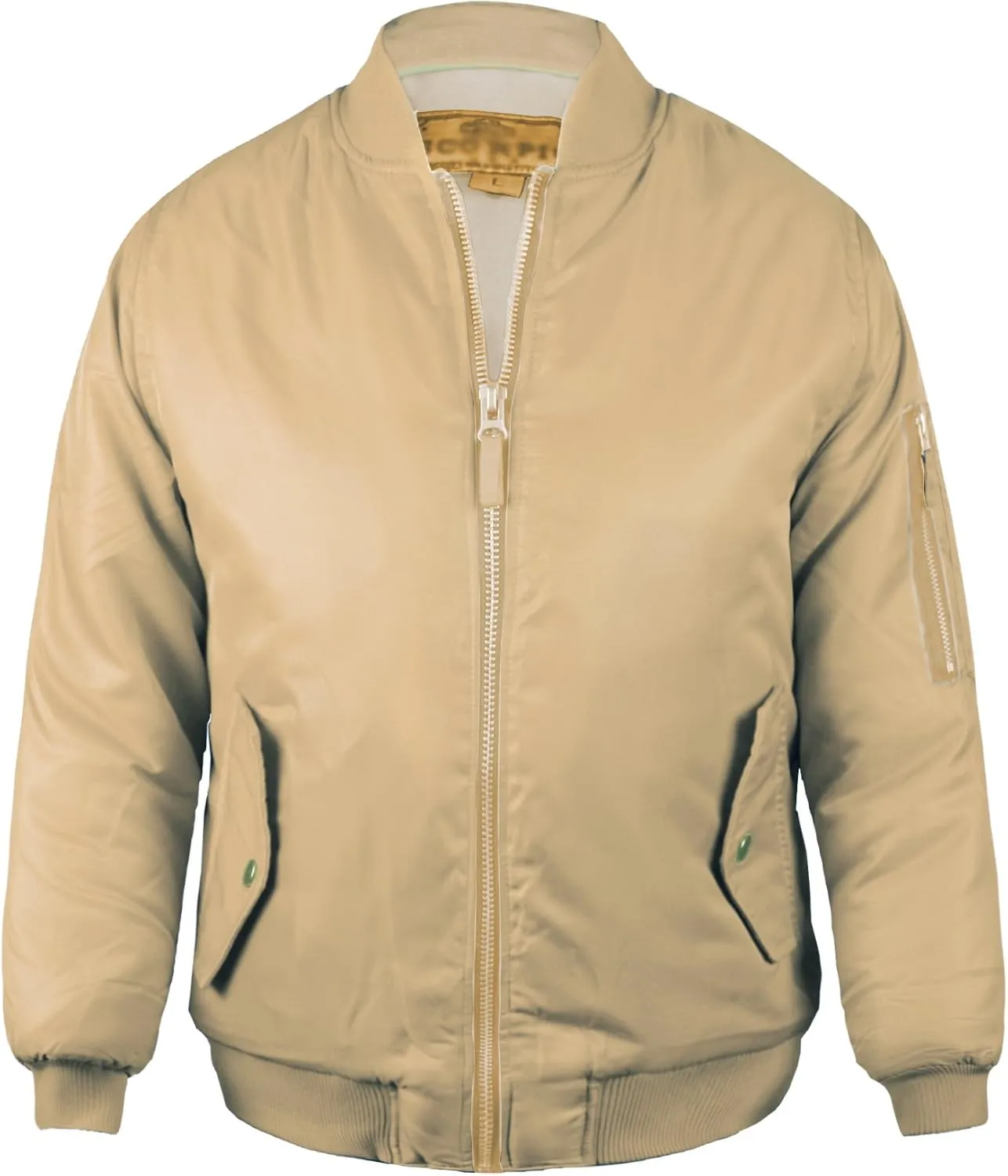 Boys Bomber Jacket, Kids MA-1 Flight Jacket