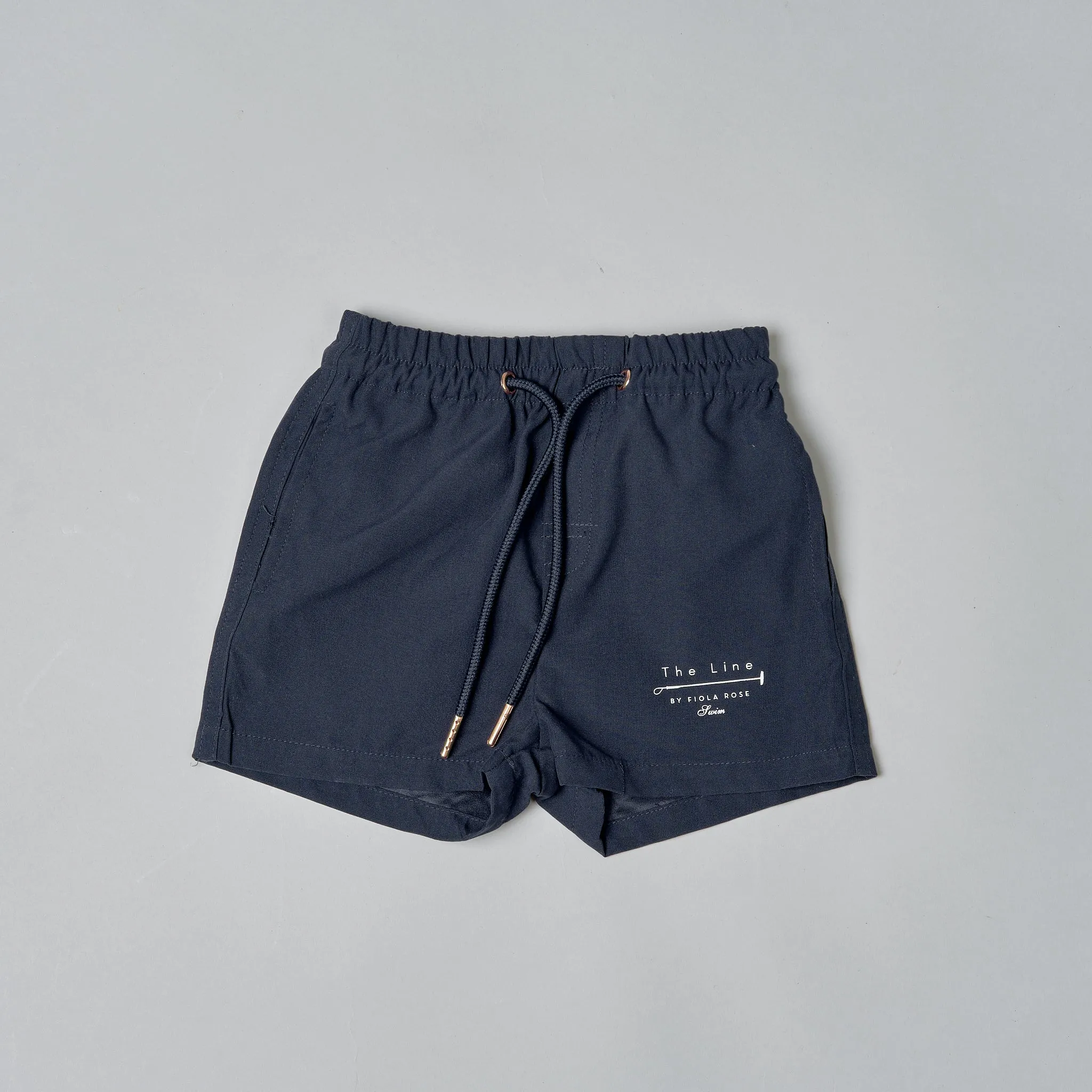 Boy's Swim Trunks in Sapphire