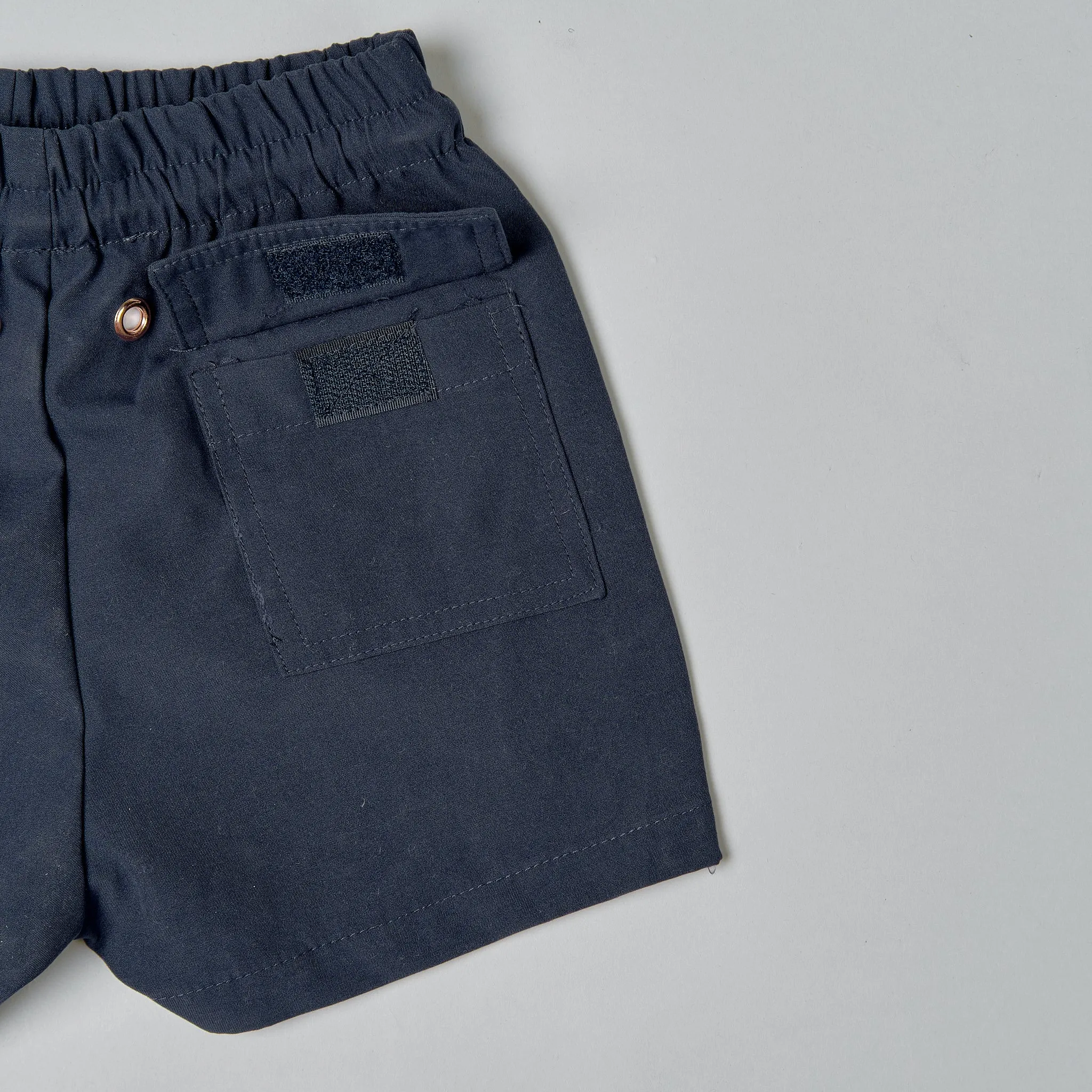 Boy's Swim Trunks in Sapphire