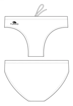Boys Swimming Trunks - Classic (White)