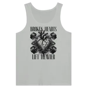 Broken Hearts Unisex Tank Top