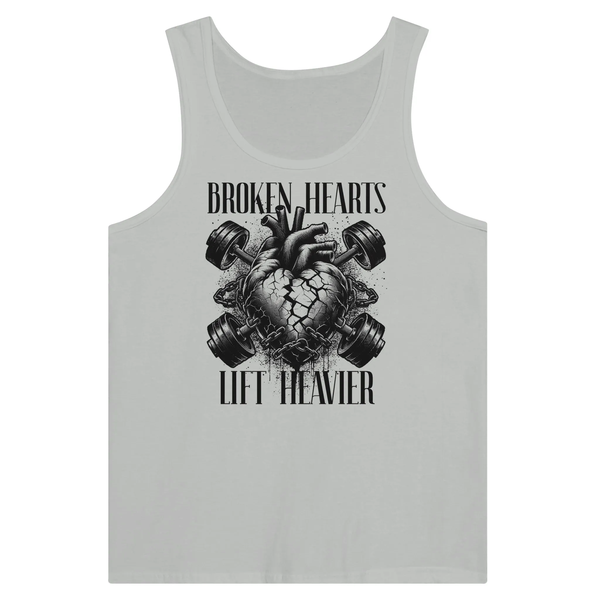 Broken Hearts Unisex Tank Top