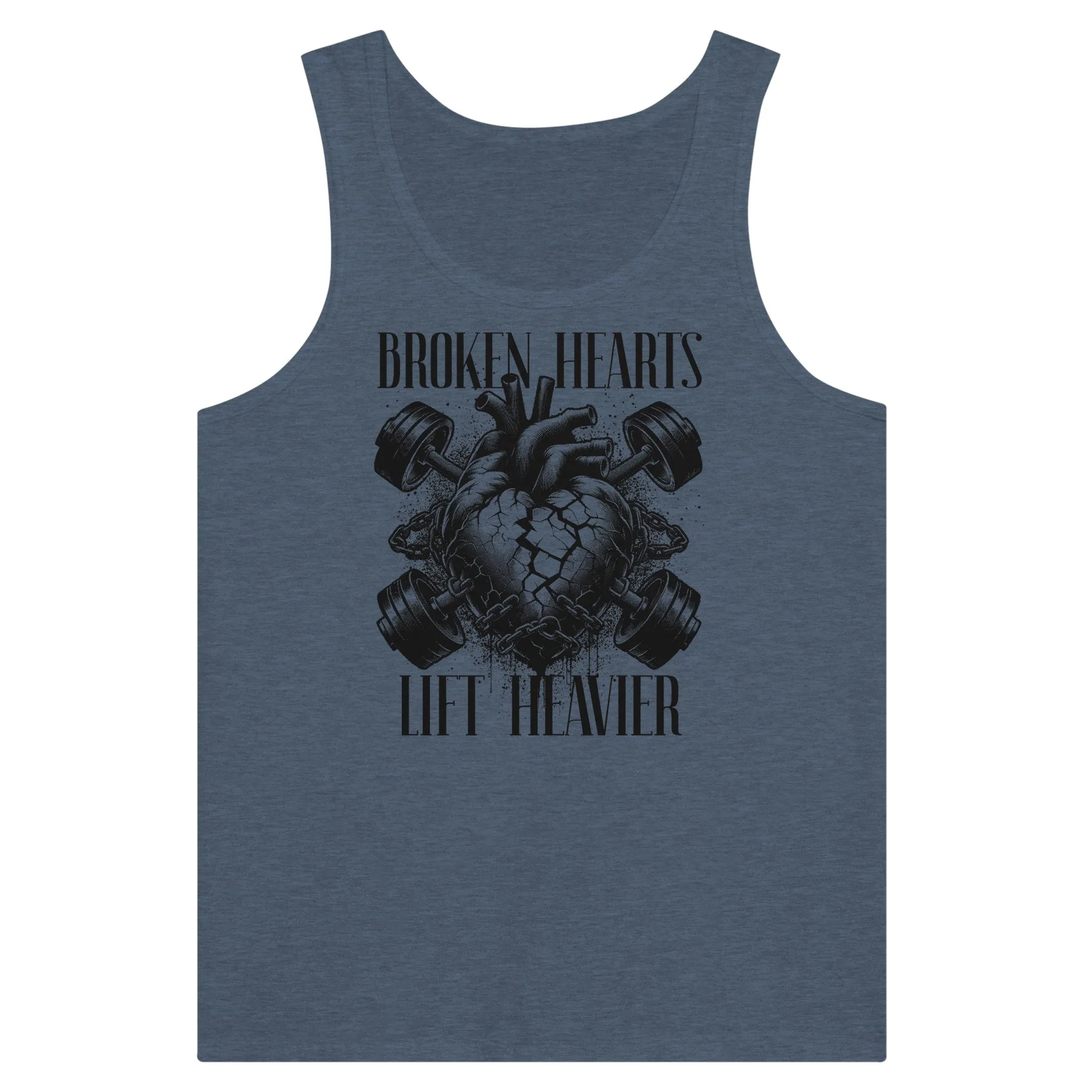 Broken Hearts Unisex Tank Top