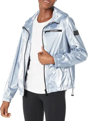 Calvin Klein Women's Lightweight Water Resistant Everyday Windbreaker