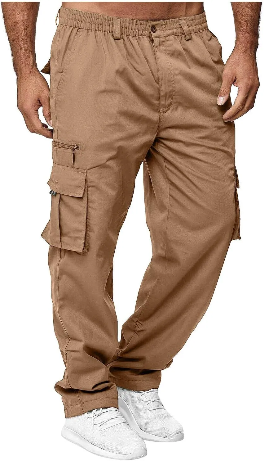Cargo Pants for Men Baggy Lightweight Outdoor Work Pants with Pockets Mencomfy Stretch Waterproof Hiking Jogger Pants