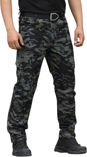 Cargo Pants Men Classic Breathable Vintage Hiking Pant Flexible Quick-Dry Relaxed Fit Outdoor Regular Tactical Pant