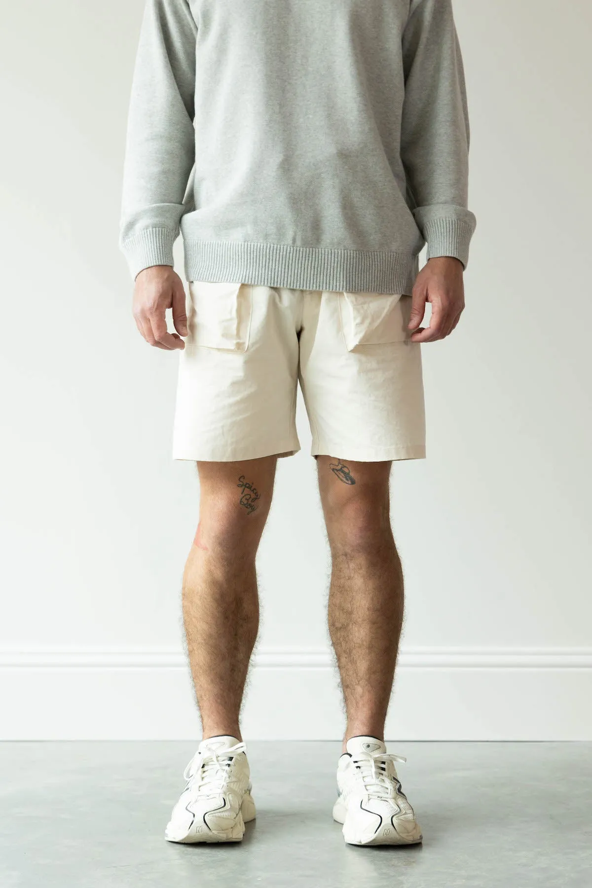 Cargo Shorts - Ecru