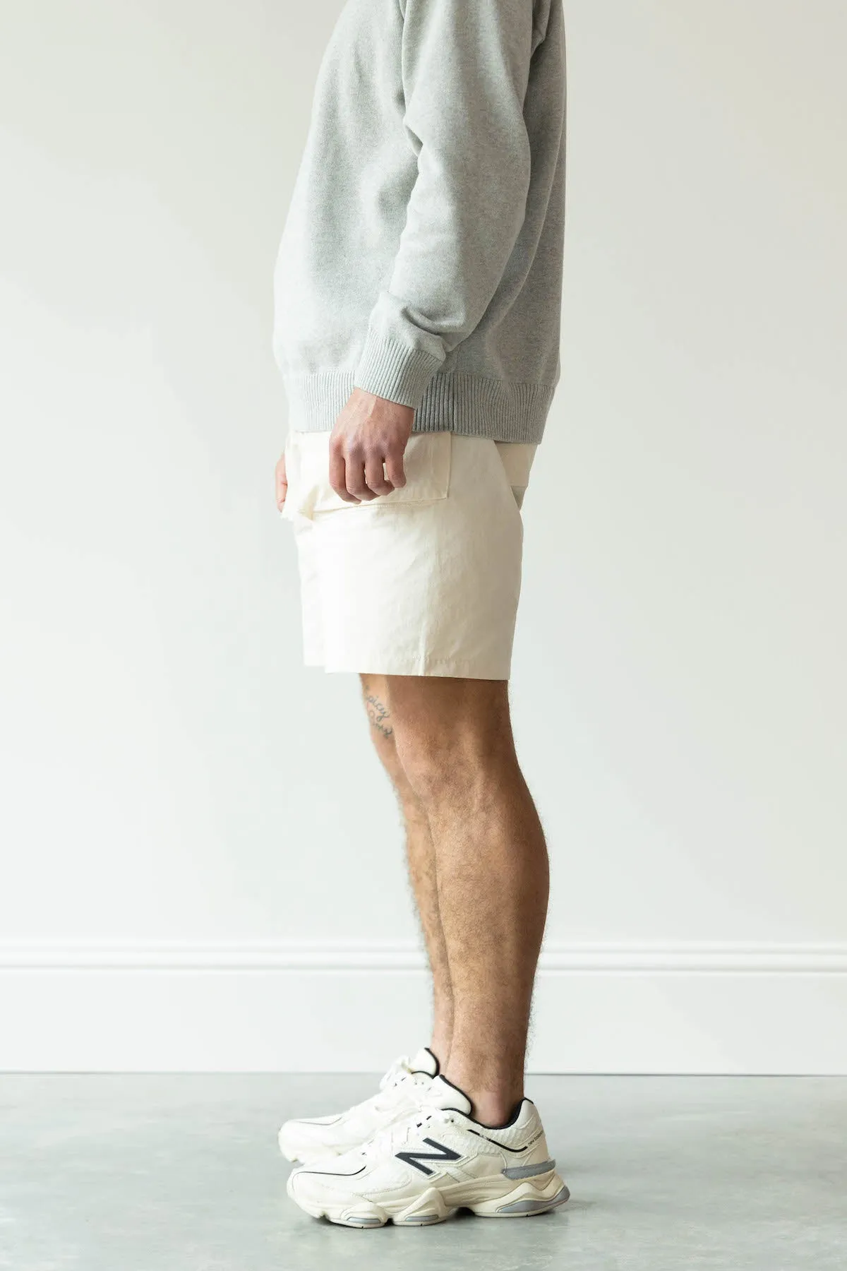 Cargo Shorts - Ecru