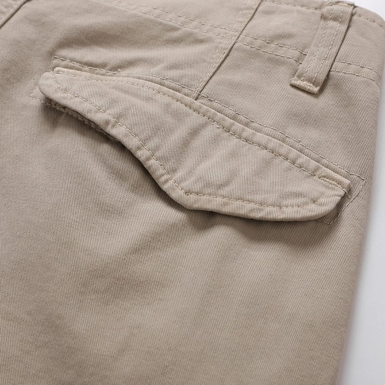 Cargo Shorts for Men Relaxed Fit, Men's Slim Flat-Front Comfort Stretch Chino Shorts Summer Hiking Fishing Shorts