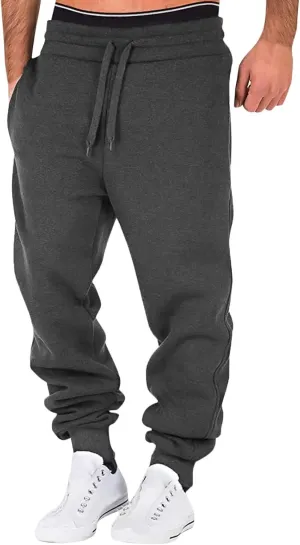 Cargo Sweatpants for Men Big and Tall Loose Drawstring Casual Jersey Pants Joggers for Men Big and Tall Men's Workout
