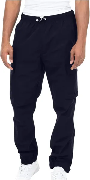 Cargo Sweatpants for Men Big and Tall Sweat Pants Cargo Pants for Men Solid Casual Multiple Pockets Outdoor Straight
