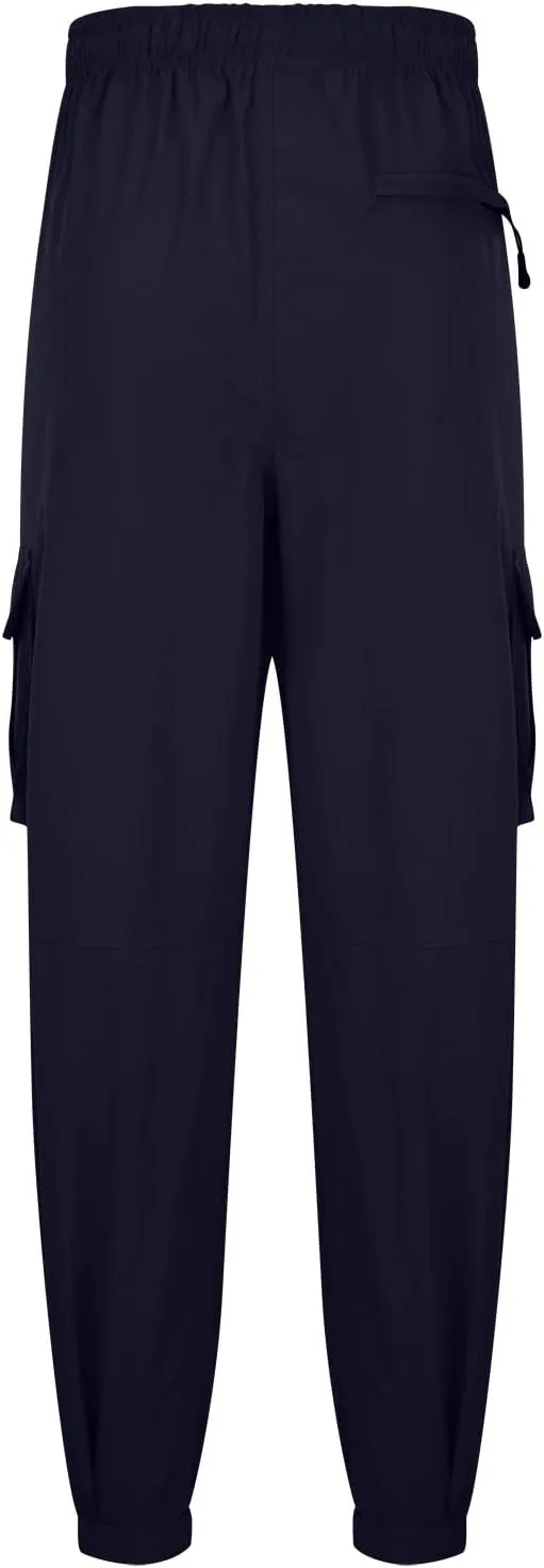 Cargo Sweatpants for Men Big and Tall Sweat Pants Cargo Pants for Men Solid Casual Multiple Pockets Outdoor Straight