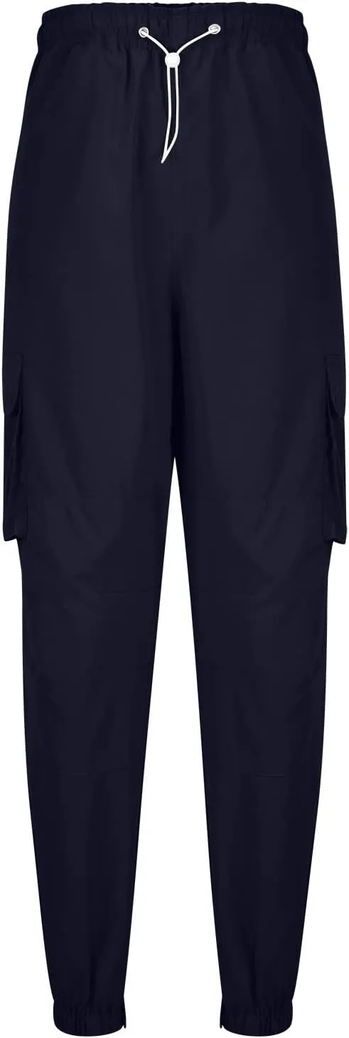Cargo Sweatpants for Men Big and Tall Sweat Pants Cargo Pants for Men Solid Casual Multiple Pockets Outdoor Straight