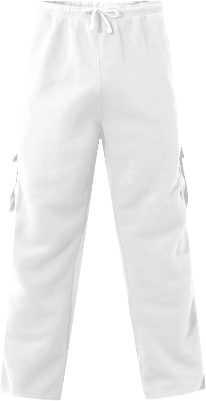 Cargo Sweatpants for Men Tall Baggy Cargo Pant Pants Relaxed Fit Drawstring Trousers Fashion with Pockets