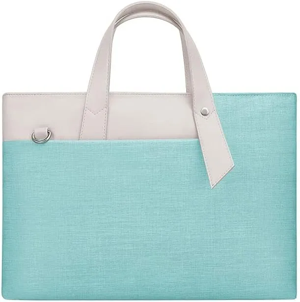 case Women Portable Water-Resistant 14 Inch Laptop Bags Fashion Casual Business Handbag