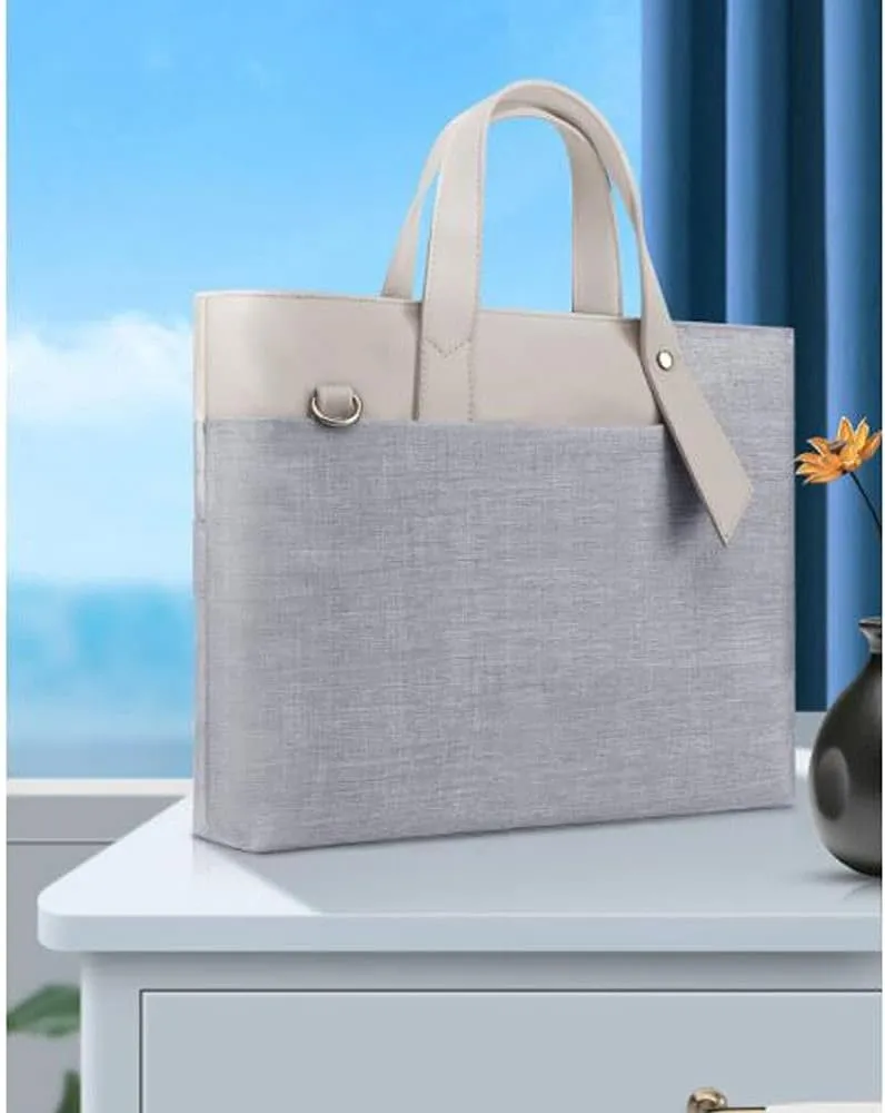 case Women Portable Water-Resistant 14 Inch Laptop Bags Fashion Casual Business Handbag