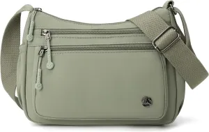Casual Crossbody Bag with Anti Theft Pocket - Women Lightweight Water-Resistant Purse Bag