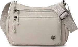 Casual Crossbody Bag with Anti Theft Pocket - Women Lightweight Water-Resistant Purse Bag