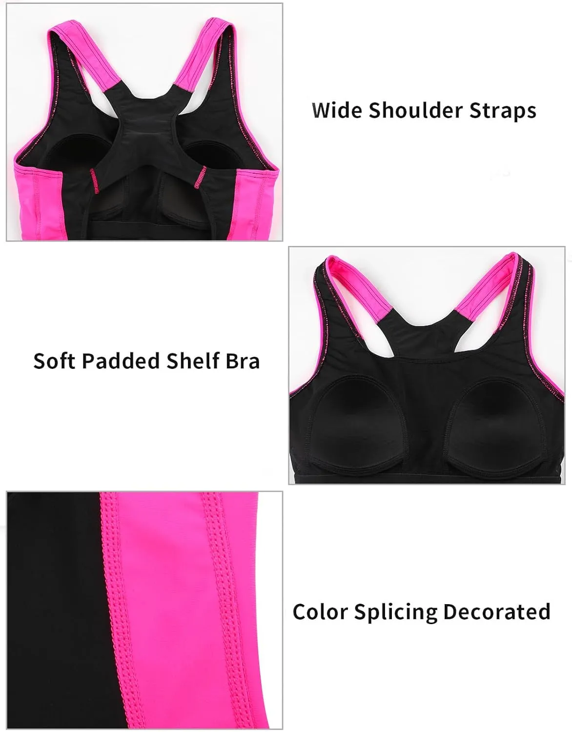 CharmLeaks Boyleg Swimsuits for Women One Piece Training Swimwear Bathing Suit