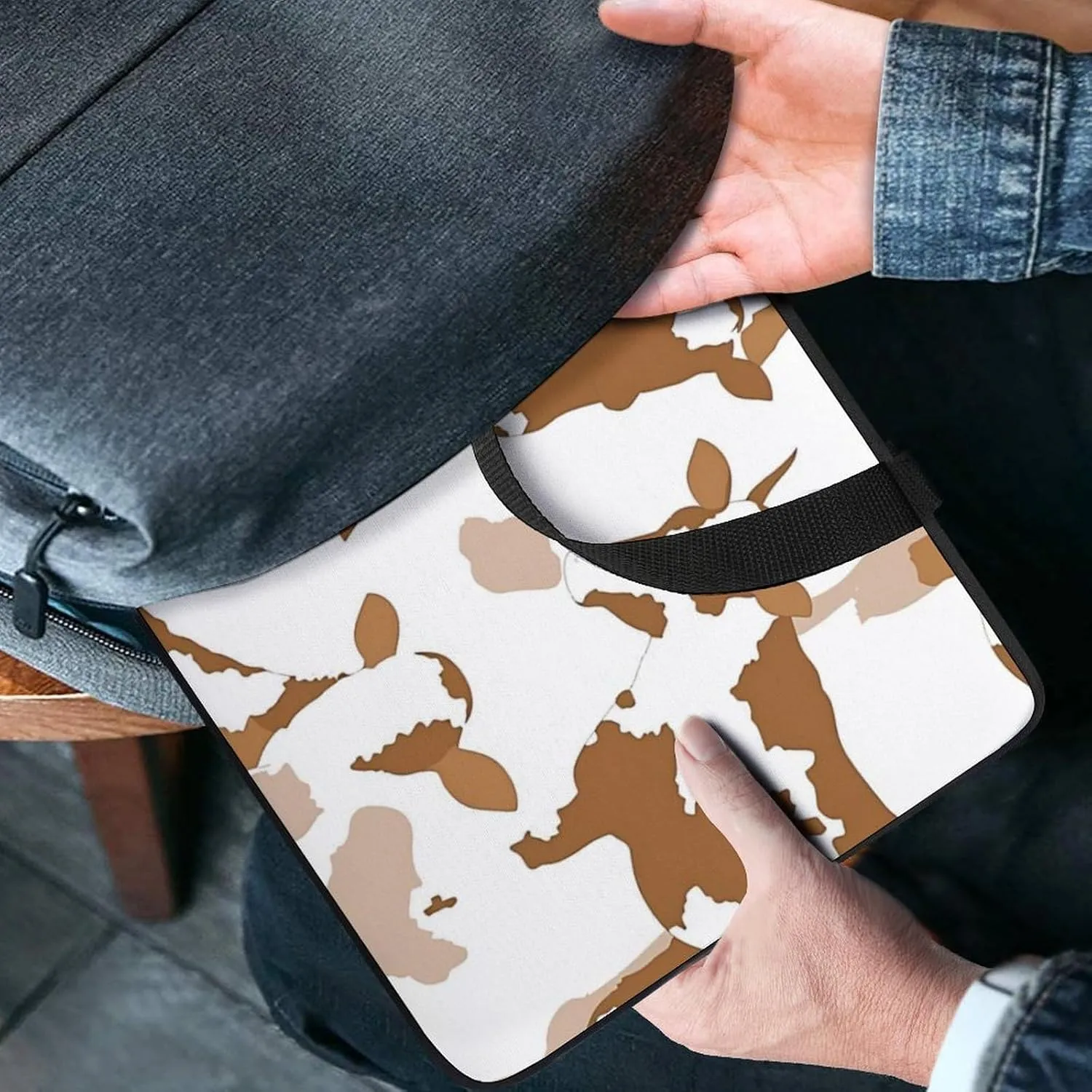 Christmas Tree Laptop Bag Water-resistant Laptop Sleeve Handle Notebook Computer Case Briefcase