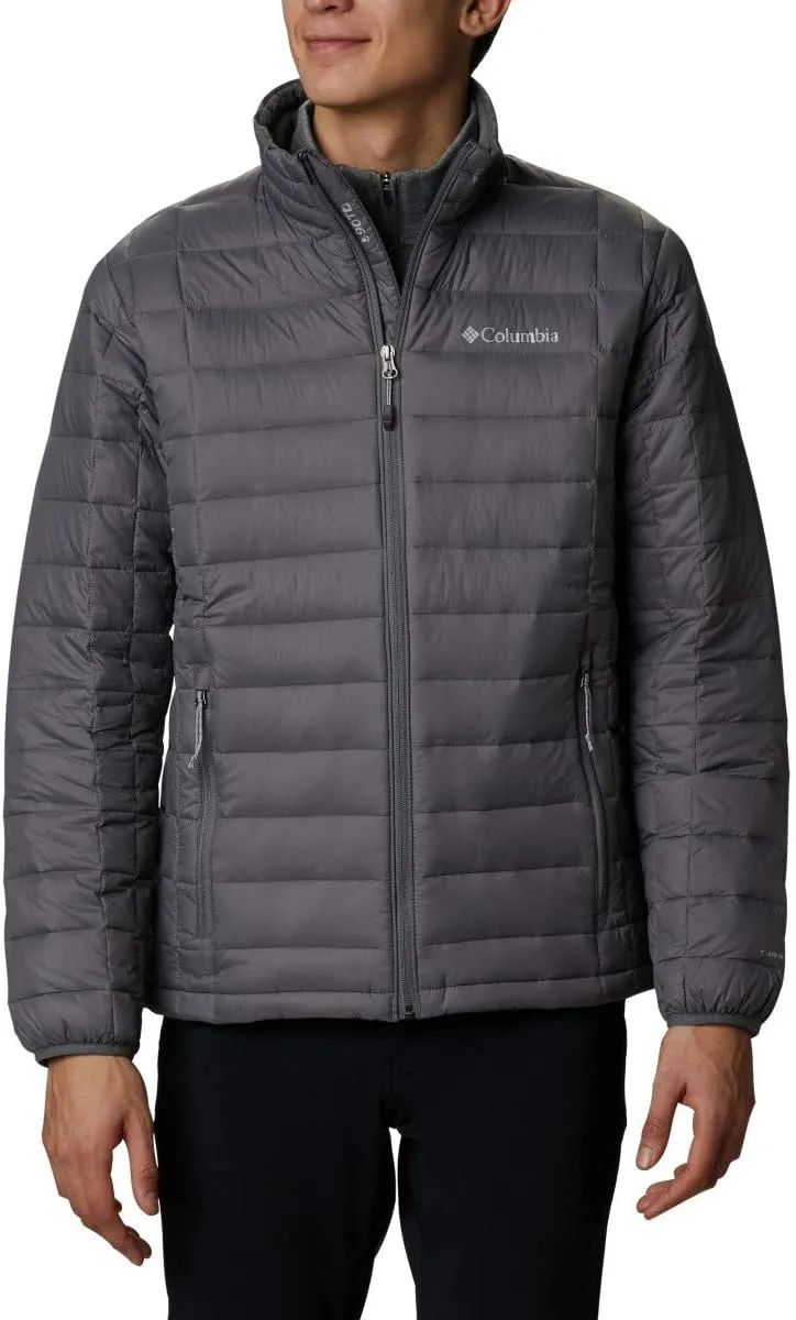 Columbia Men's Voodoo Falls 590 TurboDown Water Resistant Winter Jacket City Grey