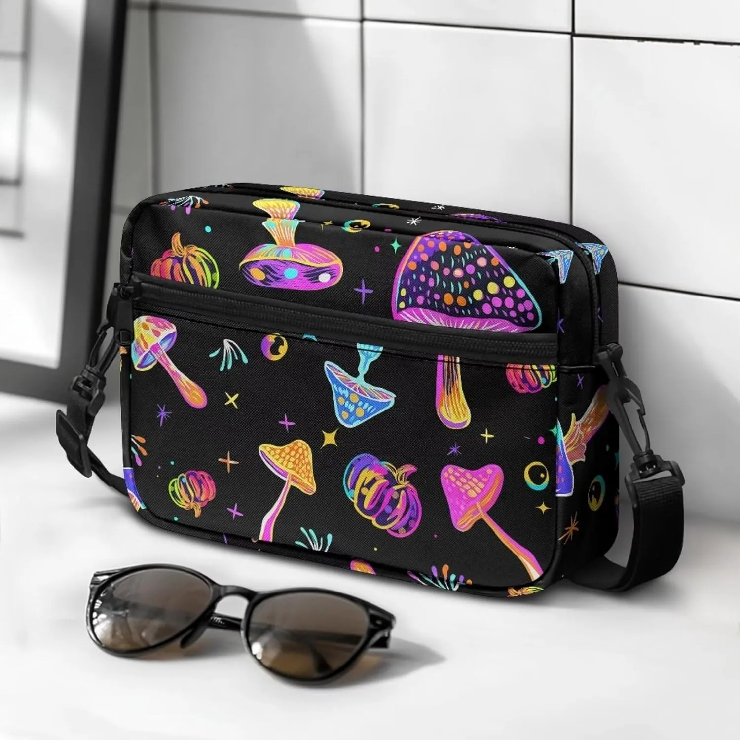 Crossbody Purse for Women Shoulder Handbag Multiple Pockets Tote Satchel Purses Messenger Bag for Travel Work