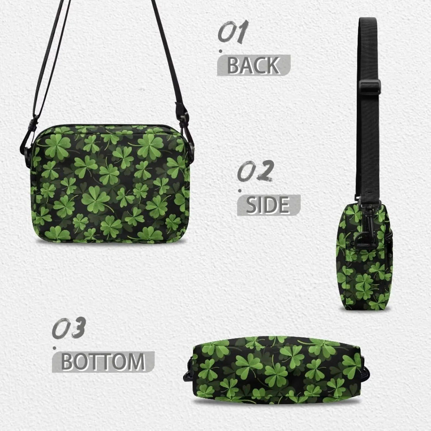Crossbody Purse for Women Shoulder Handbag Multiple Pockets Tote Satchel Purses Messenger Bag for Travel Work
